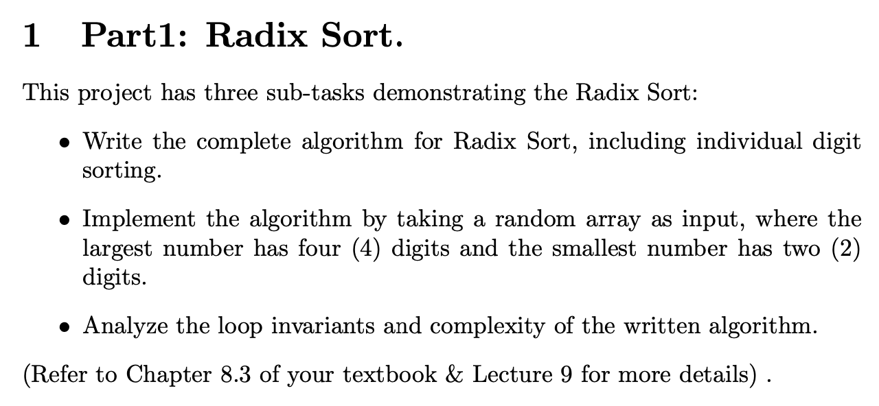  Radix Sort WITHOUT USING CHATGPT!!! WILL BE REPORTED FOR USING CHATGPT!!!