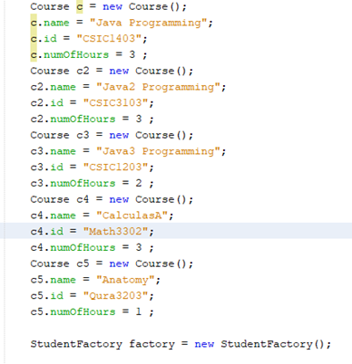  Make a Java Program that implements StudentManagement Application that Contains the