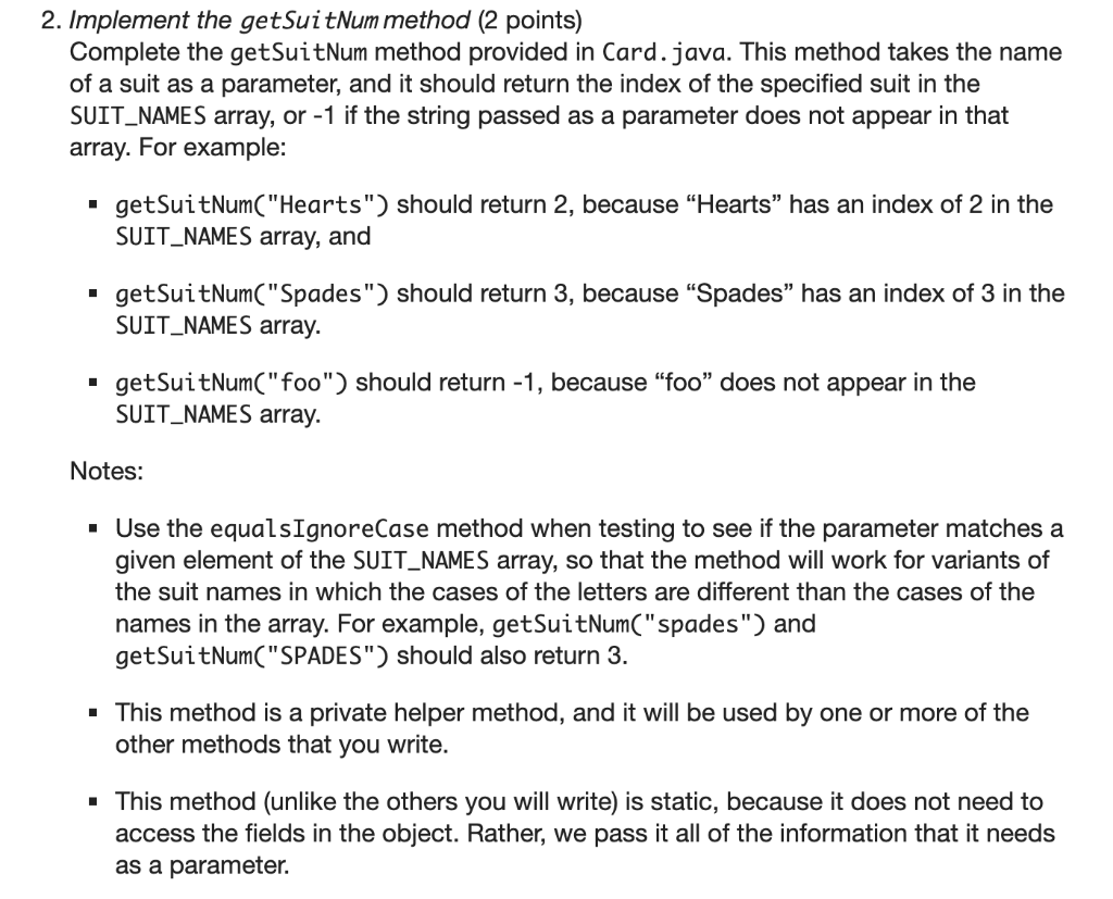 /* * Card.java * * A blueprint class to represent an individual