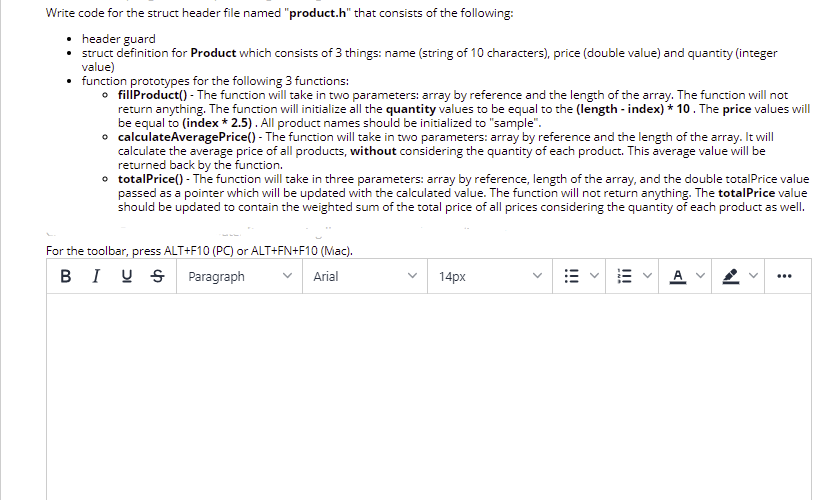 THIS uses C only please help i Need this within the hour