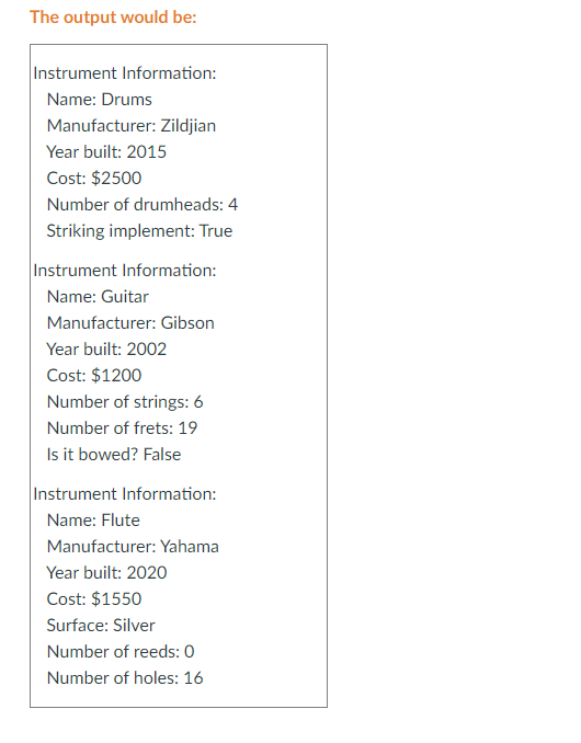 of inheritance within multiple classes of a project. Create a base class