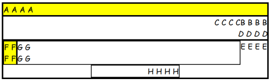 Write the CSS code necessary to recreate the following appearance on-screen, exactly
