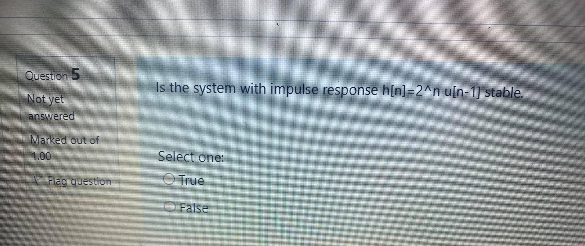 present output depends on Not yet answered O a. Present and previous