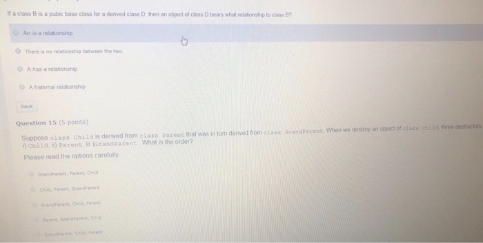  If a class B is a pubic base class for a