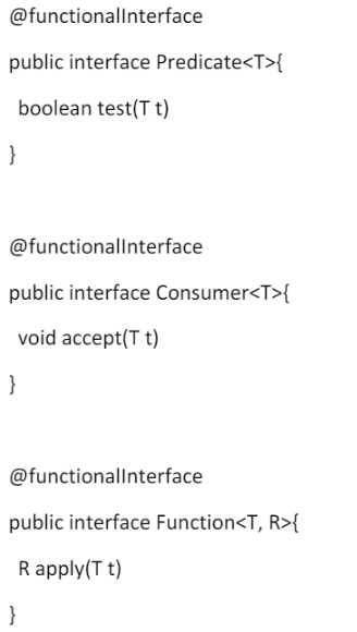of items and returns a List of items that satisfies //Predicate public