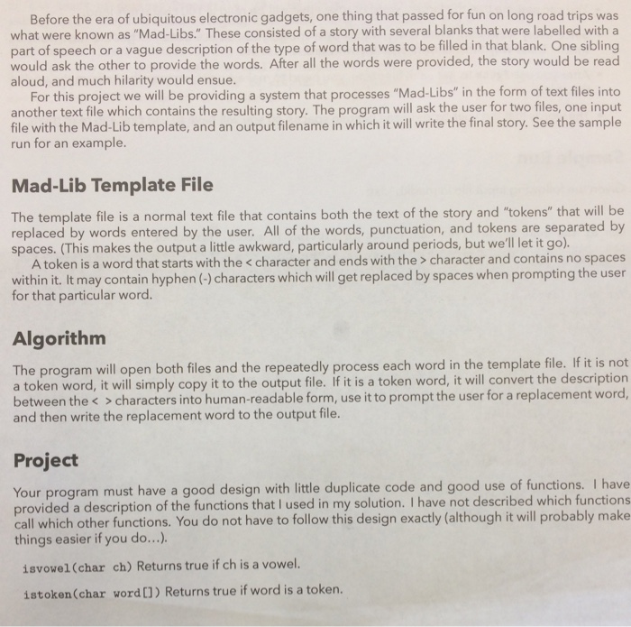  The code must be in c language only. Please submit the