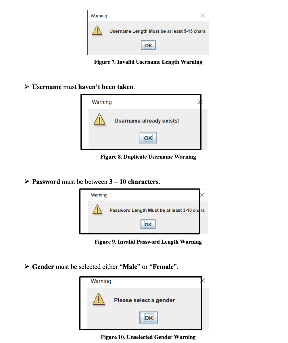 Form is used by users to Register. Country must be chosen. Create