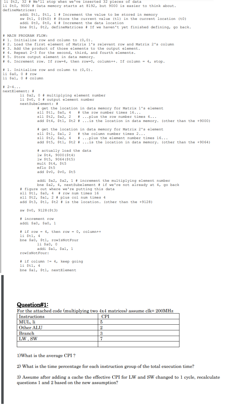 computer architecture li $t2, 32 # We'll stop when we've inserted