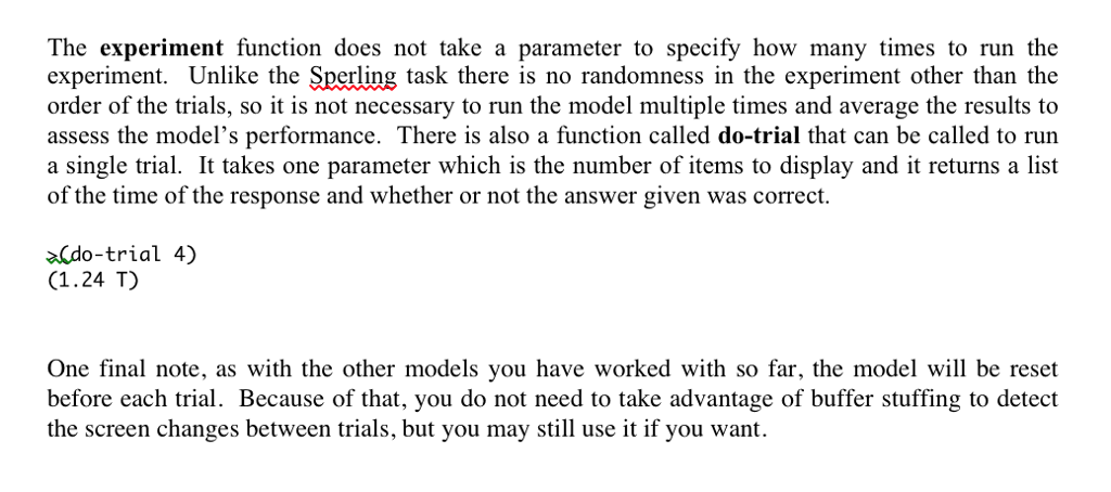 the subitizing task that does an approximate job of reproducing the data.