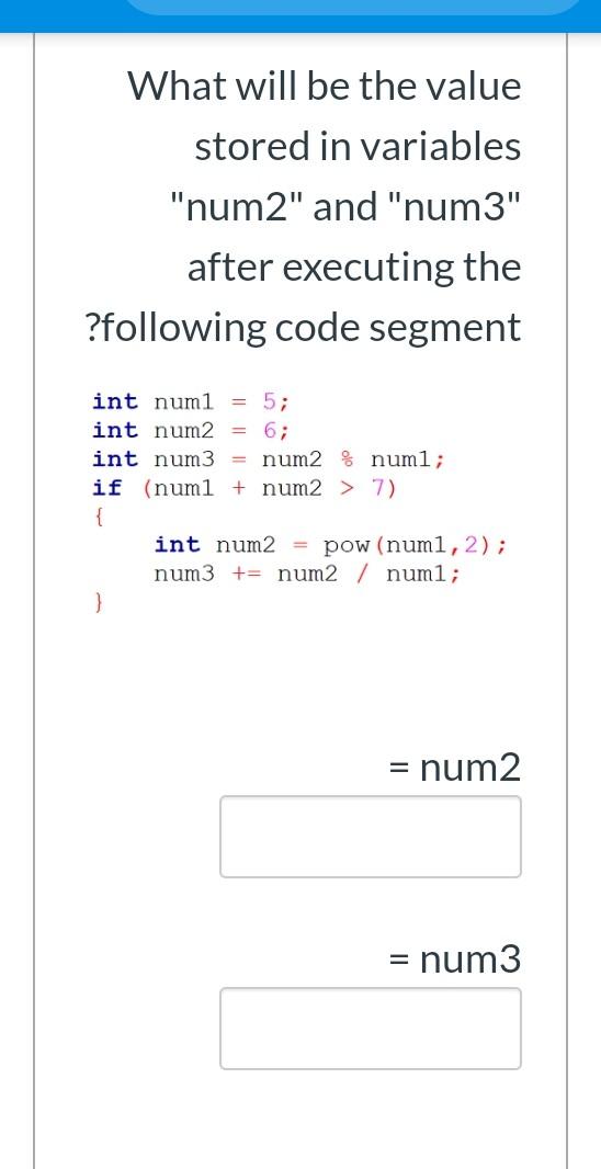 if (x > 0) return (x + 2); else return( static_cast int>