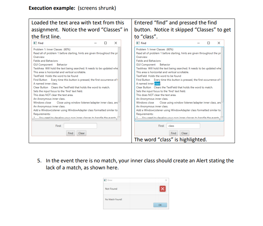 and Binary 10 Part 1: Inner Classes (6 points) Overview Read all