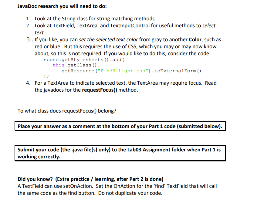 of Problem 1 before starting, hints are given throughout the problem statement.