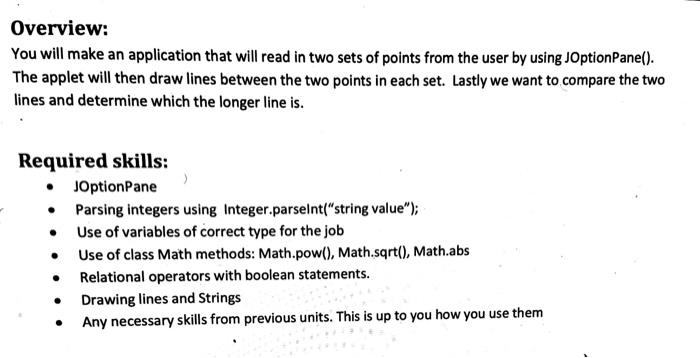 How can I make an application that will reading two sets of