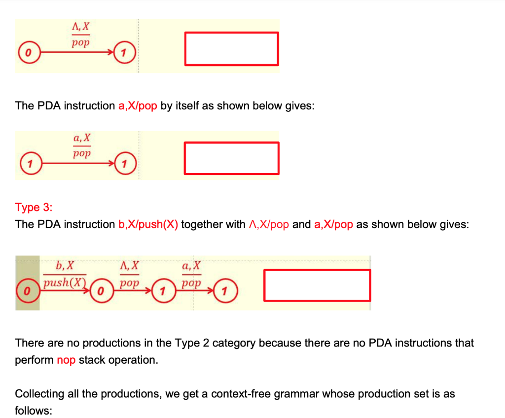PDA is {bnannN}. Note that is an element of L. To transform