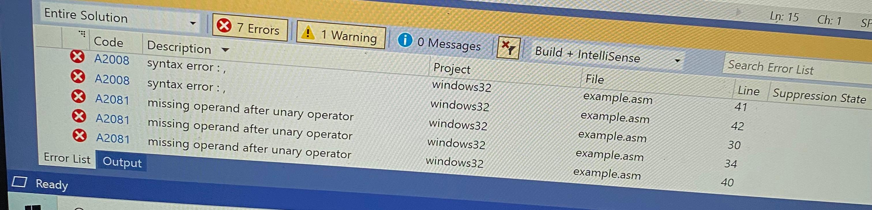  .586 .MODEL FLAT INCLUDE io.h ; header file for input/output .STACK