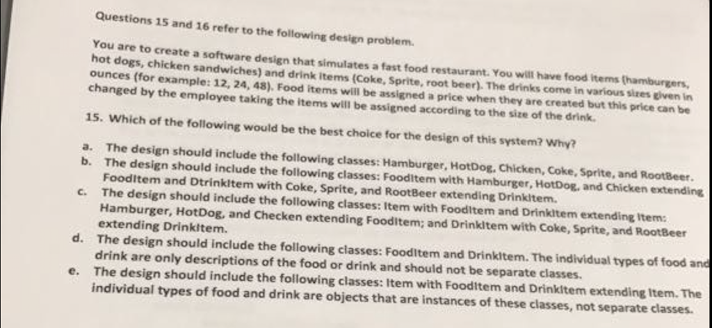  You are to create a software design that simulates a fast