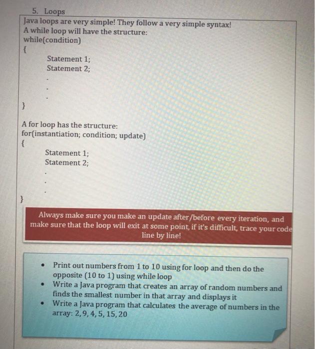 variables In Java, to declare a local variable (what is a local