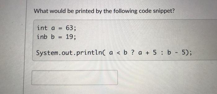 System.out.print(s); } double n 6.78; n *= 10; int i (int)n; System.out.println(i);
