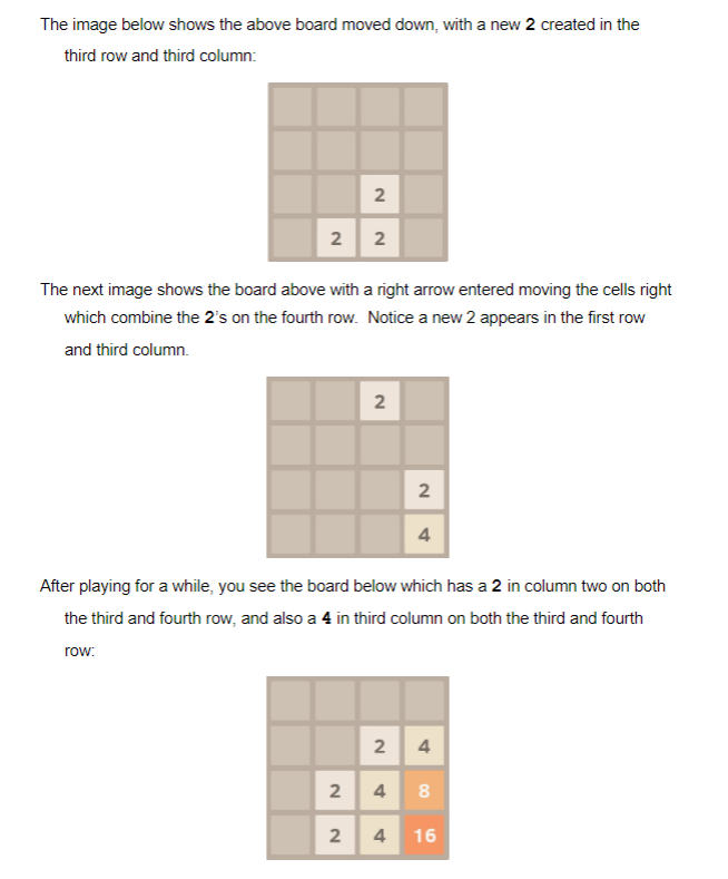 is to write a program called p4. . that plays the game