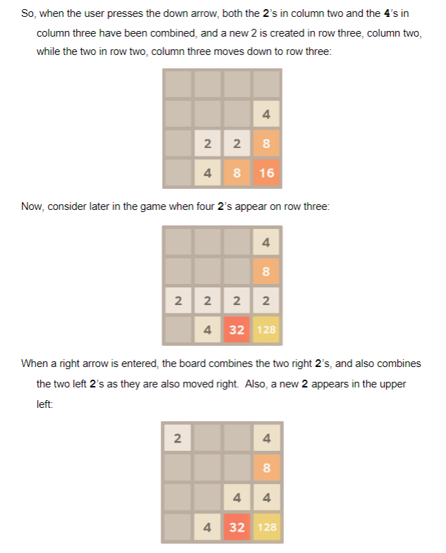 "2048." The student should exhibit a proficiency in: - Storing, Indexing, Searching,