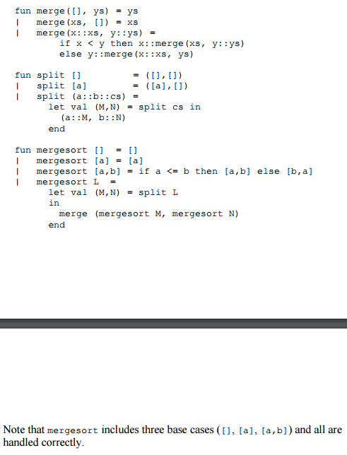 Define a function single : 'a list list -> 'a list which