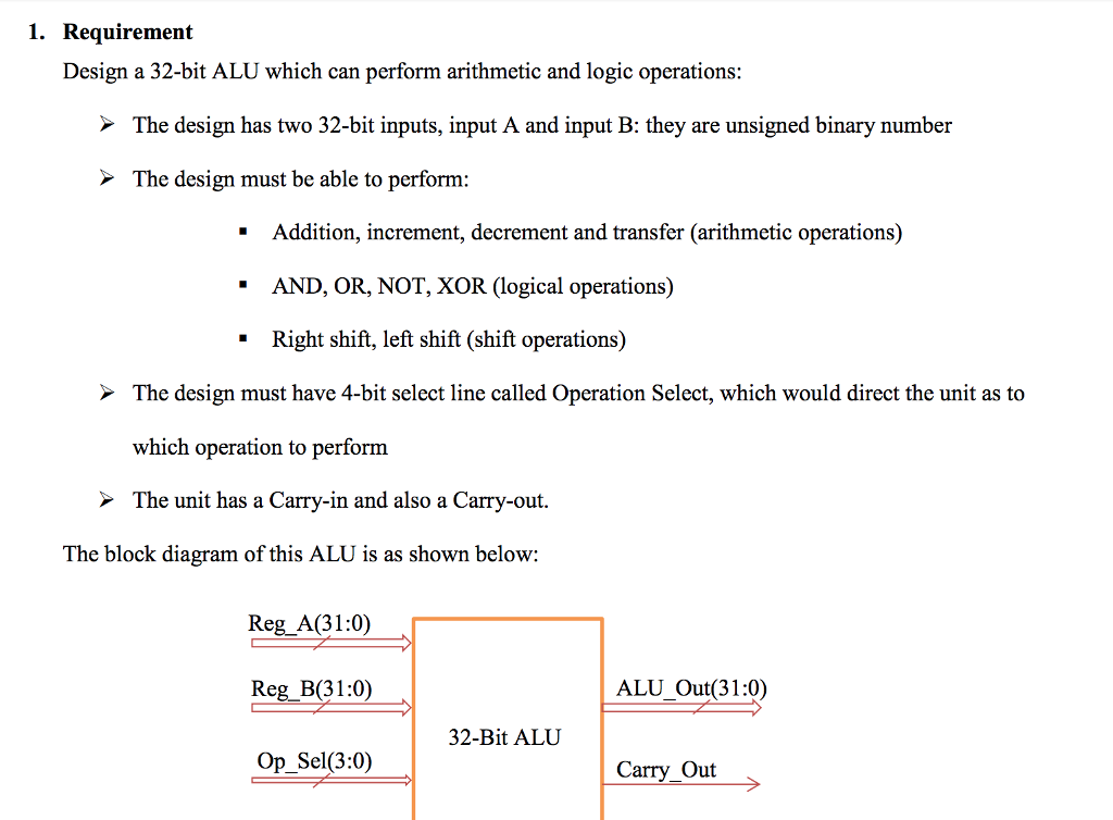 COMPUTER ARCHITECTURE. Can you provide VHDL code with some test cases please