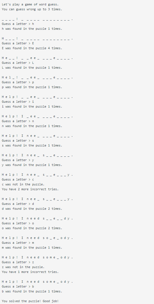 I'm doing a java assignment that reads in a given text file