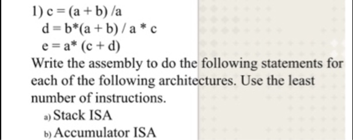  C = (a + b)/a d = b* (a + b)/a