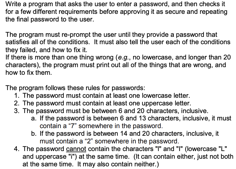  can only use basic functions to write the program (Only if,