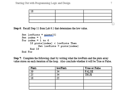9.1, complete the follorwing checks for a better understanding of your work.