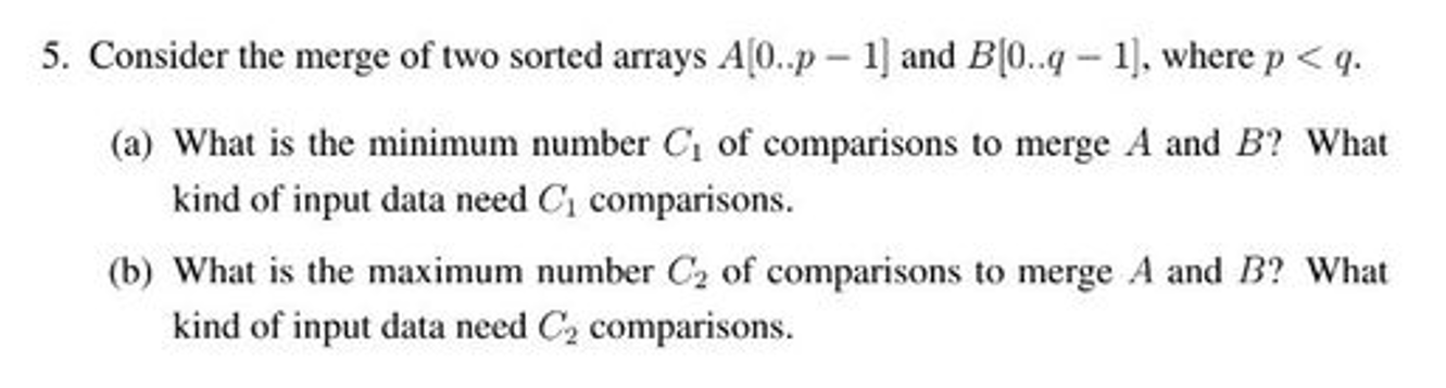 Please explain everything! show work! please... Trace the Partition algorithm for