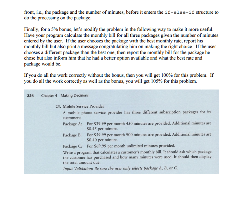 requires the implementation of a small menu system (see Section 4.10) as