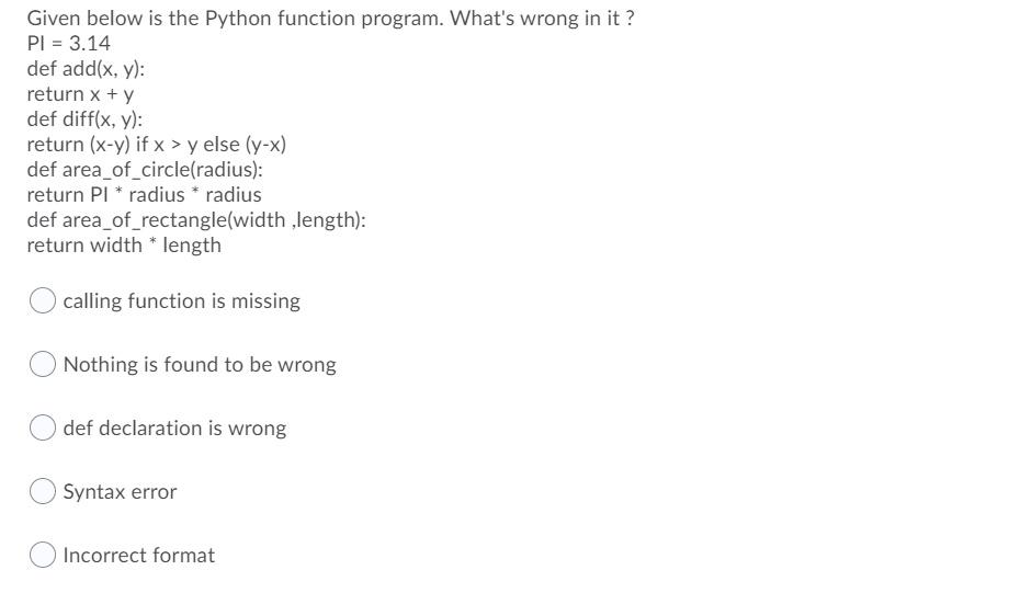a more sophisticated way of handling argument. Is the example given below