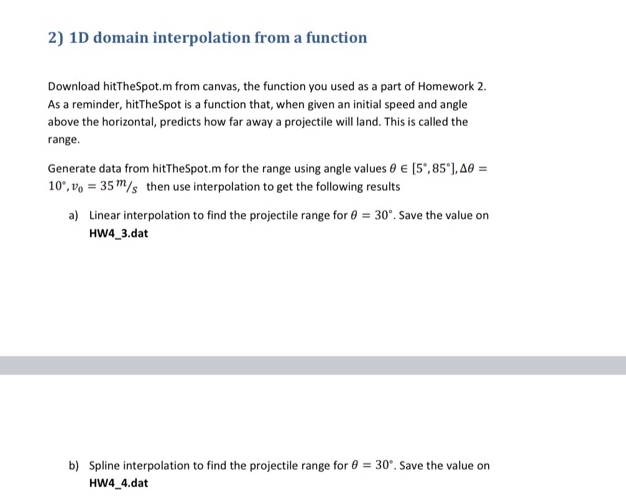  function: function y = hitTheSpot(v0,theta) Cd = 0.5; dxdt = @(t,x)