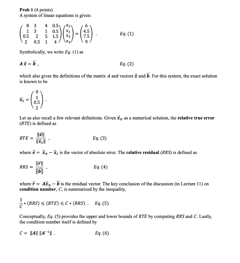  This problem is asked to be calculated with a MatLab code
