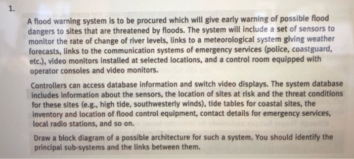  If someone can help me with this software engineering problem Id