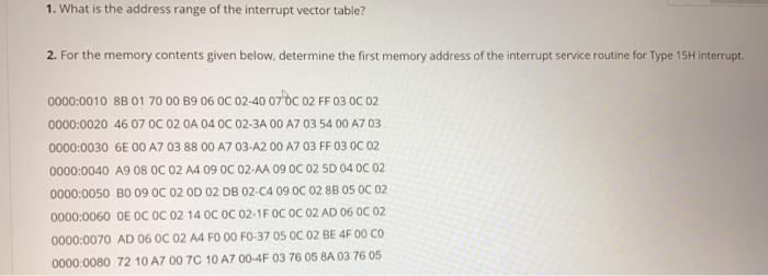 address 0500H and ES from address 0502H. For the toolbar press Alt+F10