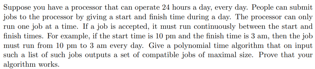 Introduction to algorithms class. Please show your work. And please DO NOT