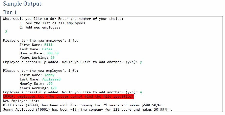 are the instructions: I've bolded the area I need help with. Basically