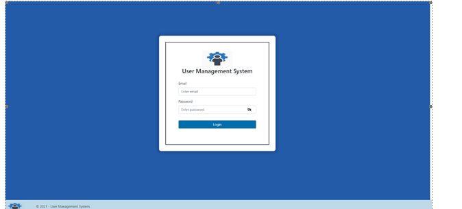 Requirement Specification for the tutorial application: Requirement # 1 System should have