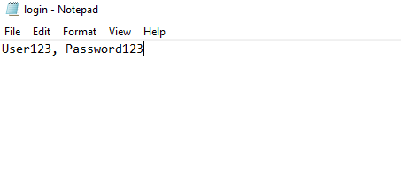 How would I implement a login/register program in Java using a text