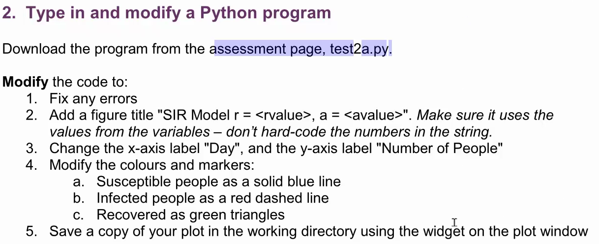 population using SIR model Based on SIR model: Shiflet&shiflet Module 4.3 Modeling