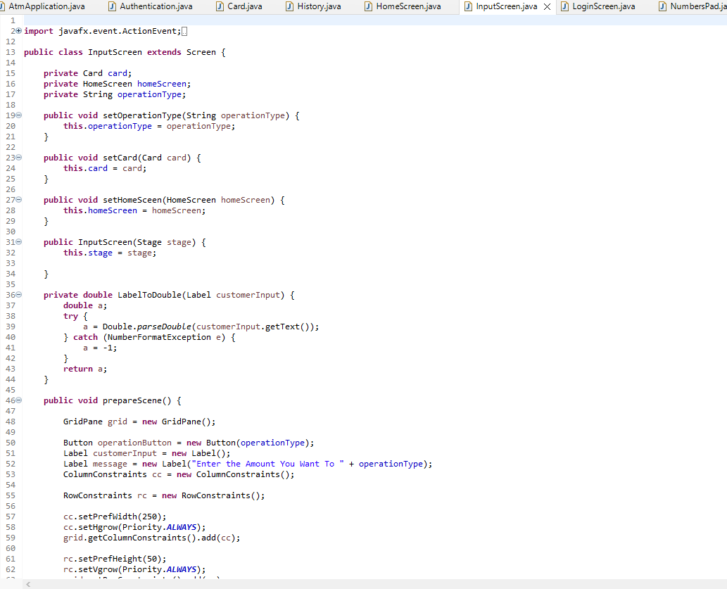int size; private int lastTransaction; private int maxSize; Transaction[] transactionsHistory; History(int maxSize)