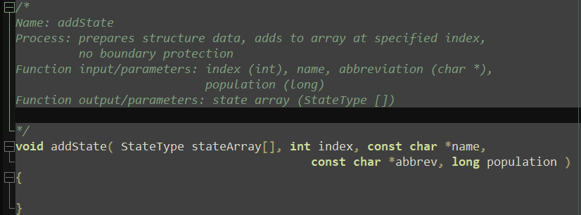 data structure is shown here: Please complete the following function: Please use