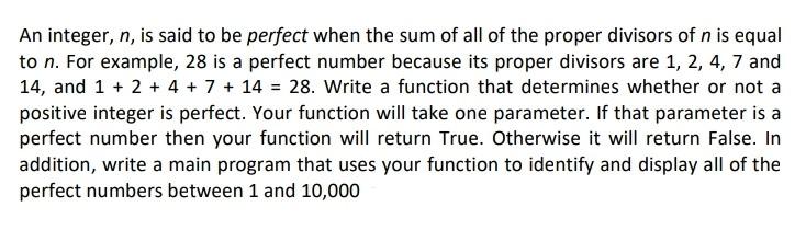  Please help me with this problem using python. An integer, n,