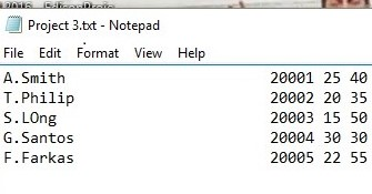 Write a simple payroll program that would (C++): Change the structure in