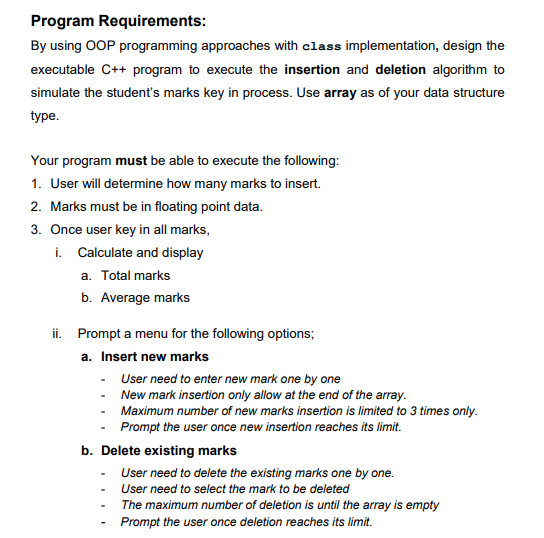 C++ OOP Program with a simplest as possible if can for understanding
