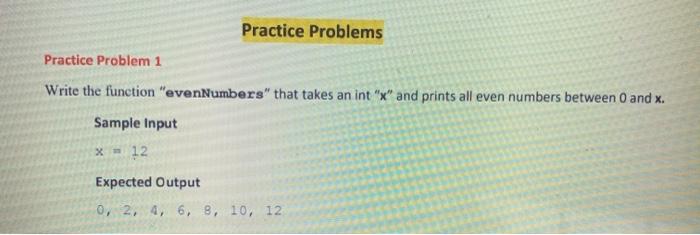  Using python on windows Practice Problems Practice Problem 1 Write the