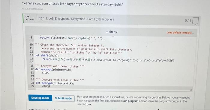 read the message. So Alice encrypts the message: Alice takes the original