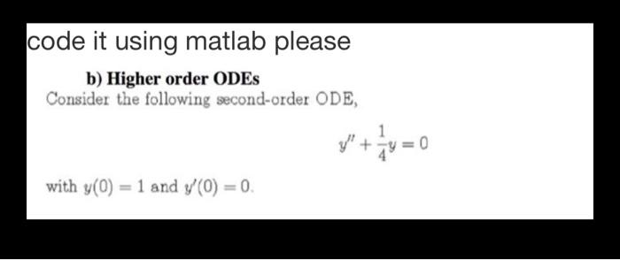solve in coding using matlab please and show the wotks on screenshot